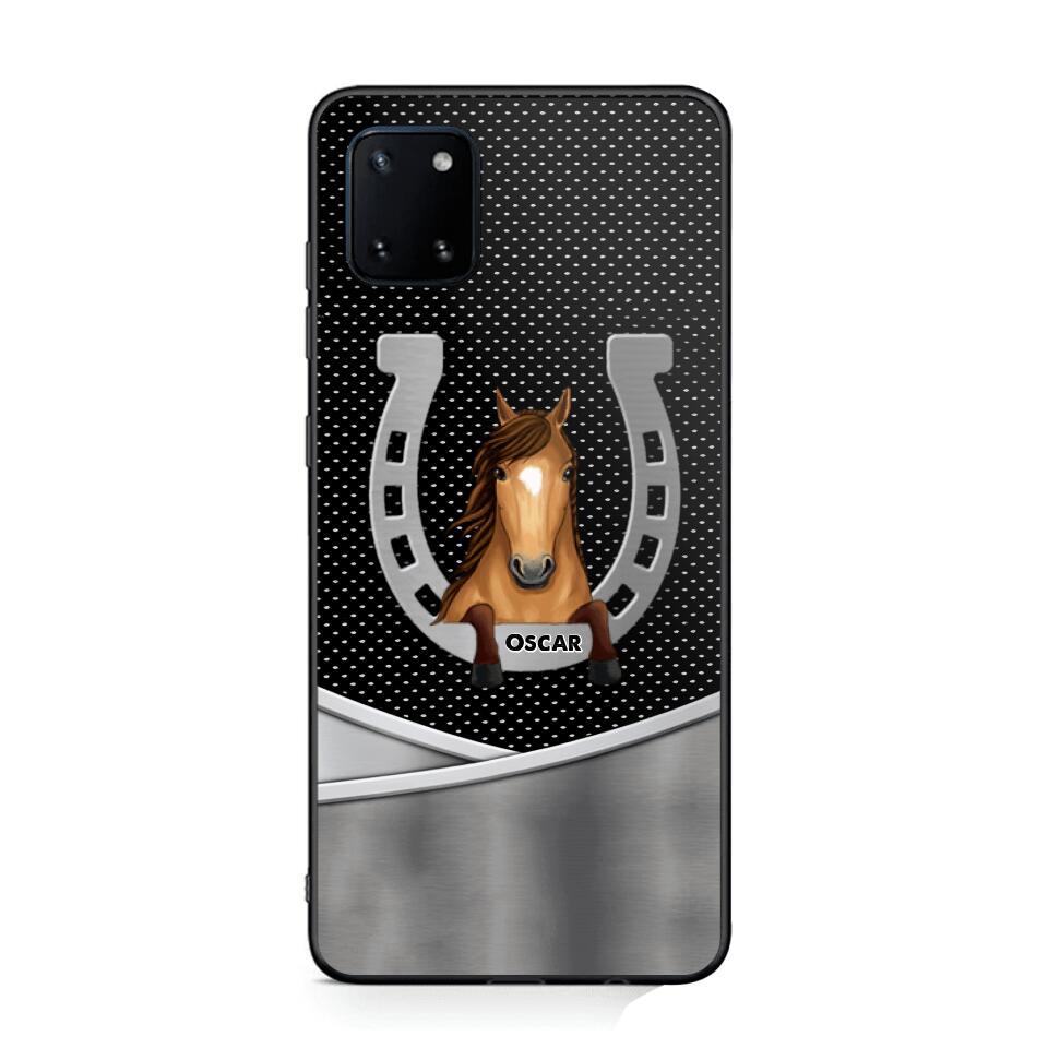 Personalized Horse Lover Phone Case Printed 22JUY-HC01