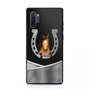 Personalized Horse Lover Phone Case Printed 22JUY-HC01