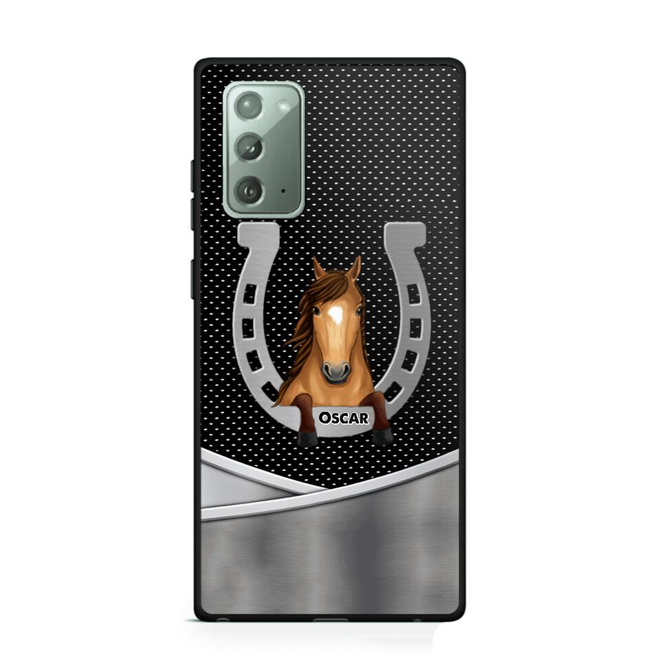 Personalized Horse Lover Phone Case Printed 22JUY-HC01