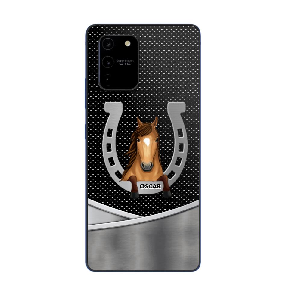 Personalized Horse Lover Phone Case Printed 22JUY-HC01