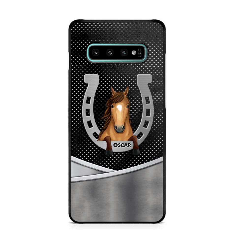 Personalized Horse Lover Phone Case Printed 22JUY-HC01