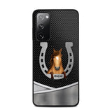 Personalized Horse Lover Phone Case Printed 22JUY-HC01