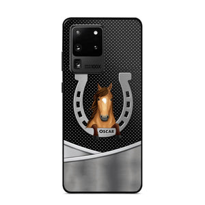 Personalized Horse Lover Phone Case Printed 22JUY-HC01