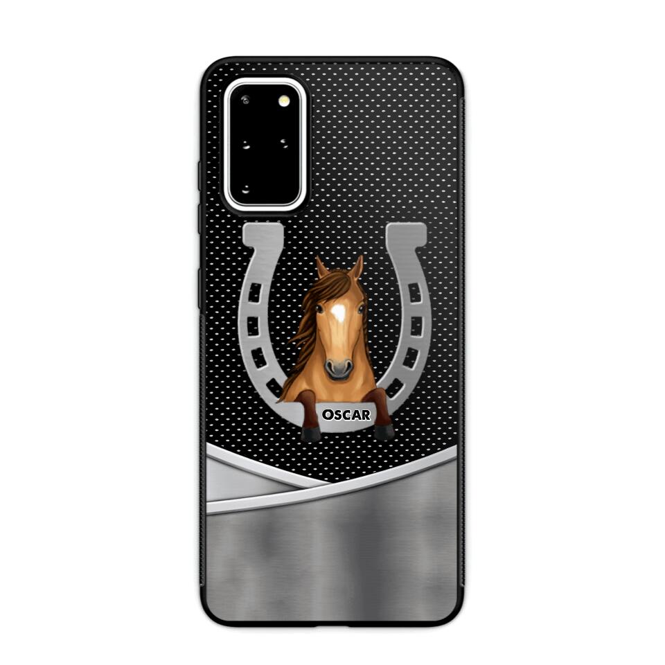 Personalized Horse Lover Phone Case Printed 22JUY-HC01