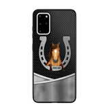 Personalized Horse Lover Phone Case Printed 22JUY-HC01