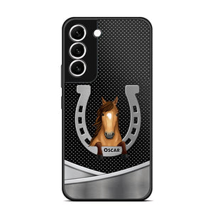 Personalized Horse Lover Phone Case Printed 22JUY-HC01