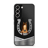 Personalized Horse Lover Phone Case Printed 22JUY-HC01