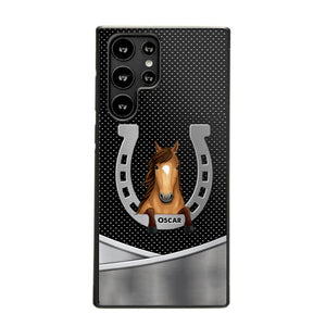 Personalized Horse Lover Phone Case Printed 22JUY-HC01