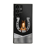 Personalized Horse Lover Phone Case Printed 22JUY-HC01