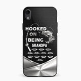 Personalized Hooked On Being Grandpa Phone Case Printed 22JUY-HQ02