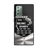 Personalized Hooked On Being Grandpa Phone Case Printed 22JUY-HQ02