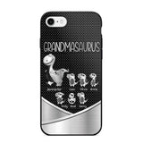 Personalized Grandmasaurus With Kid Phone Case Printed 22JUY-DT01