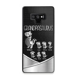 Personalized Grandpasaurus With Kid Phone Case Printed 22JUY-DT02