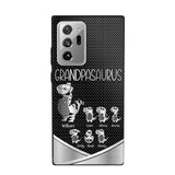 Personalized Grandpasaurus With Kid Phone Case Printed 22JUY-DT02