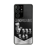 Personalized Grandpasaurus With Kid Phone Case Printed 22JUY-DT02