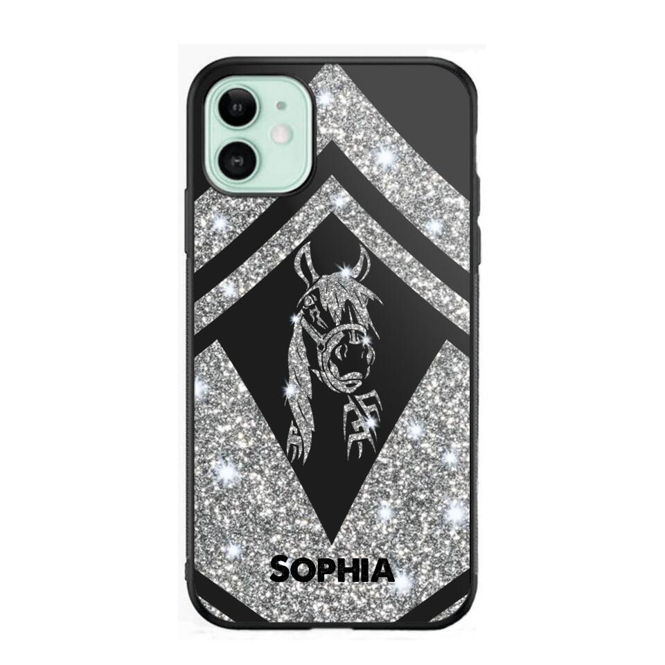 Personalized Horse Lover Phone Case Printed 22JUY-HY05