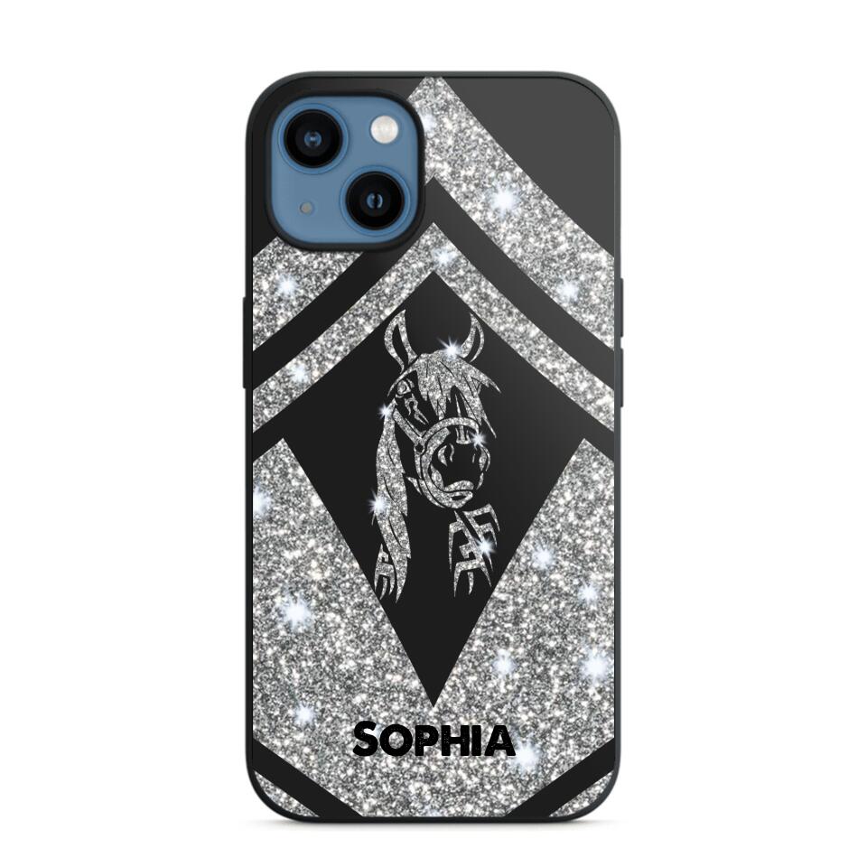 Personalized Horse Lover Phone Case Printed 22JUY-HY05