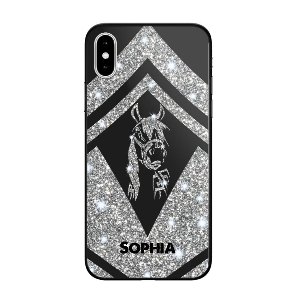 Personalized Horse Lover Phone Case Printed 22JUY-HY05