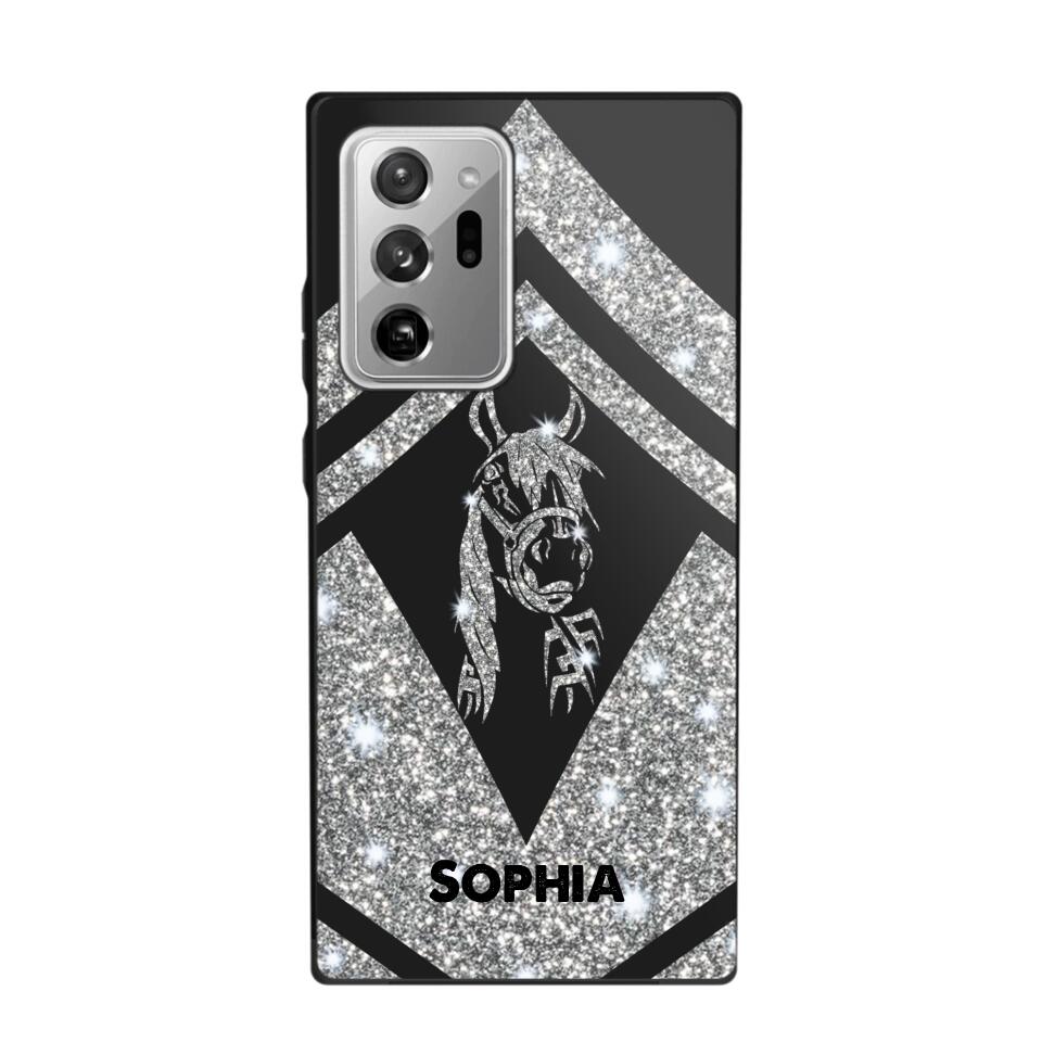 Personalized Horse Lover Phone Case Printed 22JUY-HY05