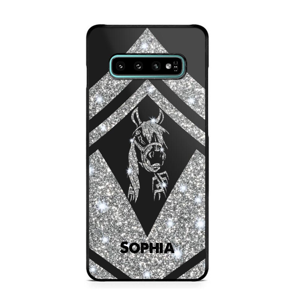 Personalized Horse Lover Phone Case Printed 22JUY-HY05