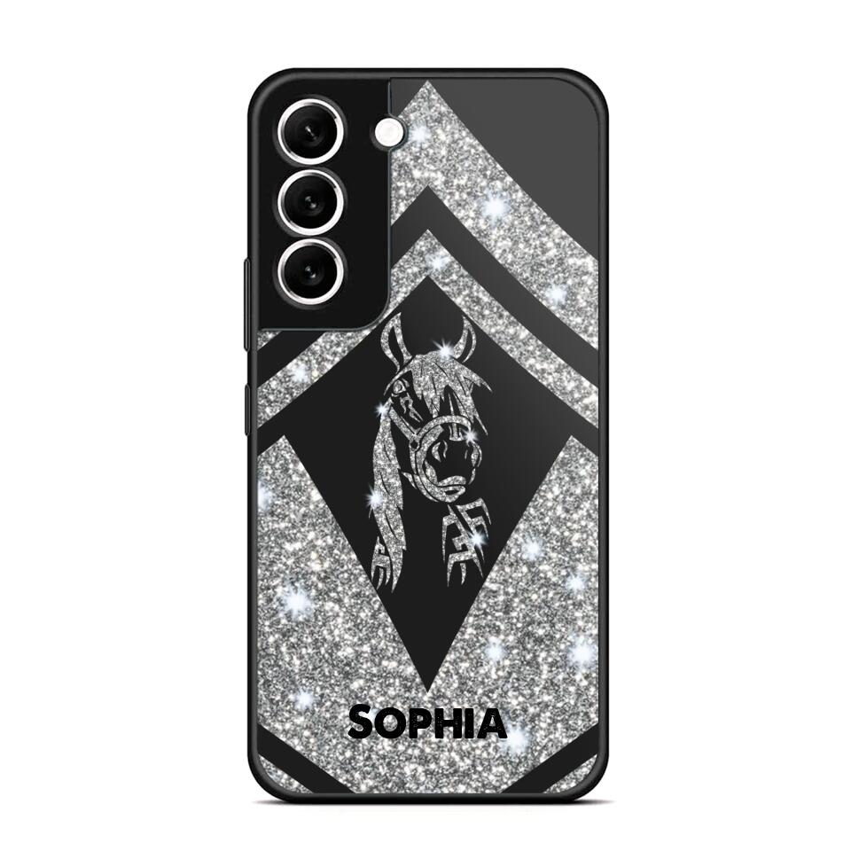 Personalized Horse Lover Phone Case Printed 22JUY-HY05