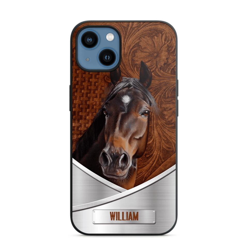 Personalized Horse Lover Phone Case Printed 22JUY-DT05