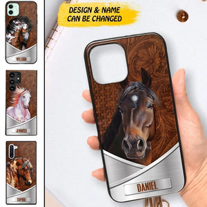 Personalized Horse Lover Phone Case Printed 22JUY-DT05