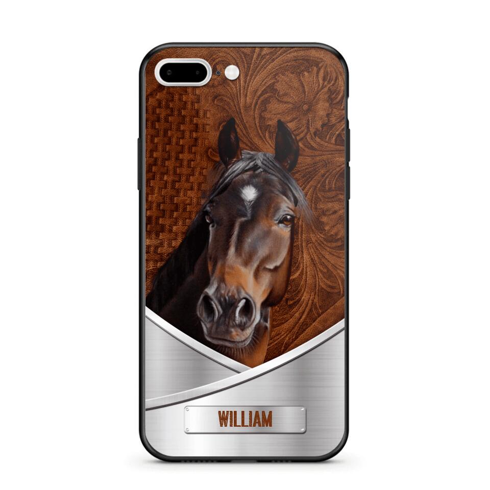 Personalized Horse Lover Phone Case Printed 22JUY-DT05