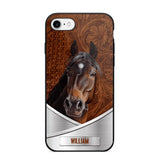 Personalized Horse Lover Phone Case Printed 22JUY-DT05