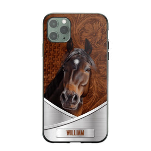 Personalized Horse Lover Phone Case Printed 22JUY-DT05