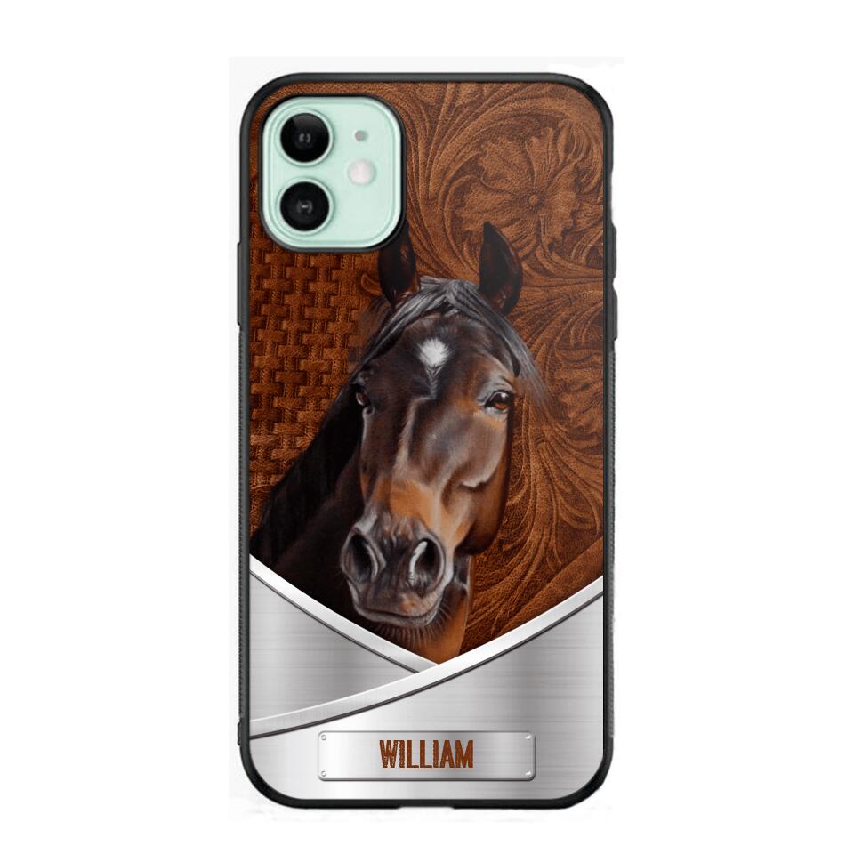 Personalized Horse Lover Phone Case Printed 22JUY-DT05