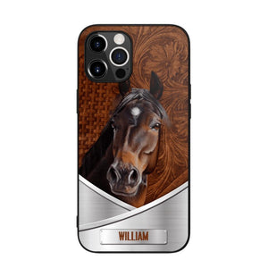 Personalized Horse Lover Phone Case Printed 22JUY-DT05