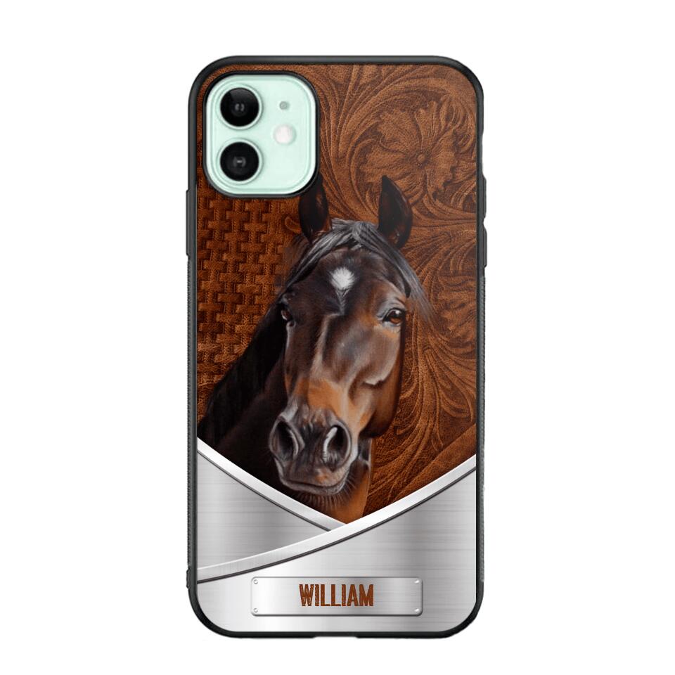 Personalized Horse Lover Phone Case Printed 22JUY-DT05