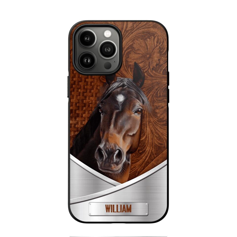 Personalized Horse Lover Phone Case Printed 22JUY-DT05