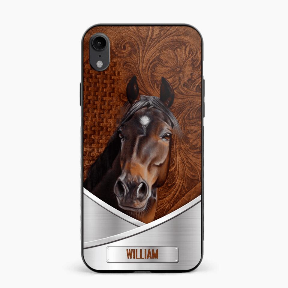 Personalized Horse Lover Phone Case Printed 22JUY-DT05