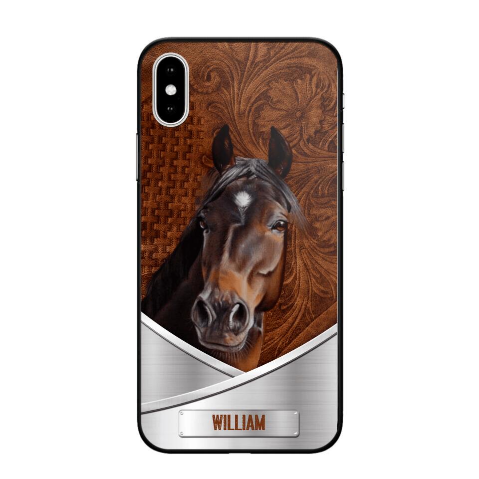 Personalized Horse Lover Phone Case Printed 22JUY-DT05