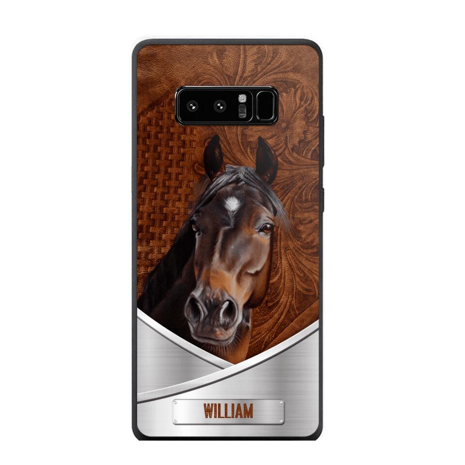 Personalized Horse Lover Phone Case Printed 22JUY-DT05