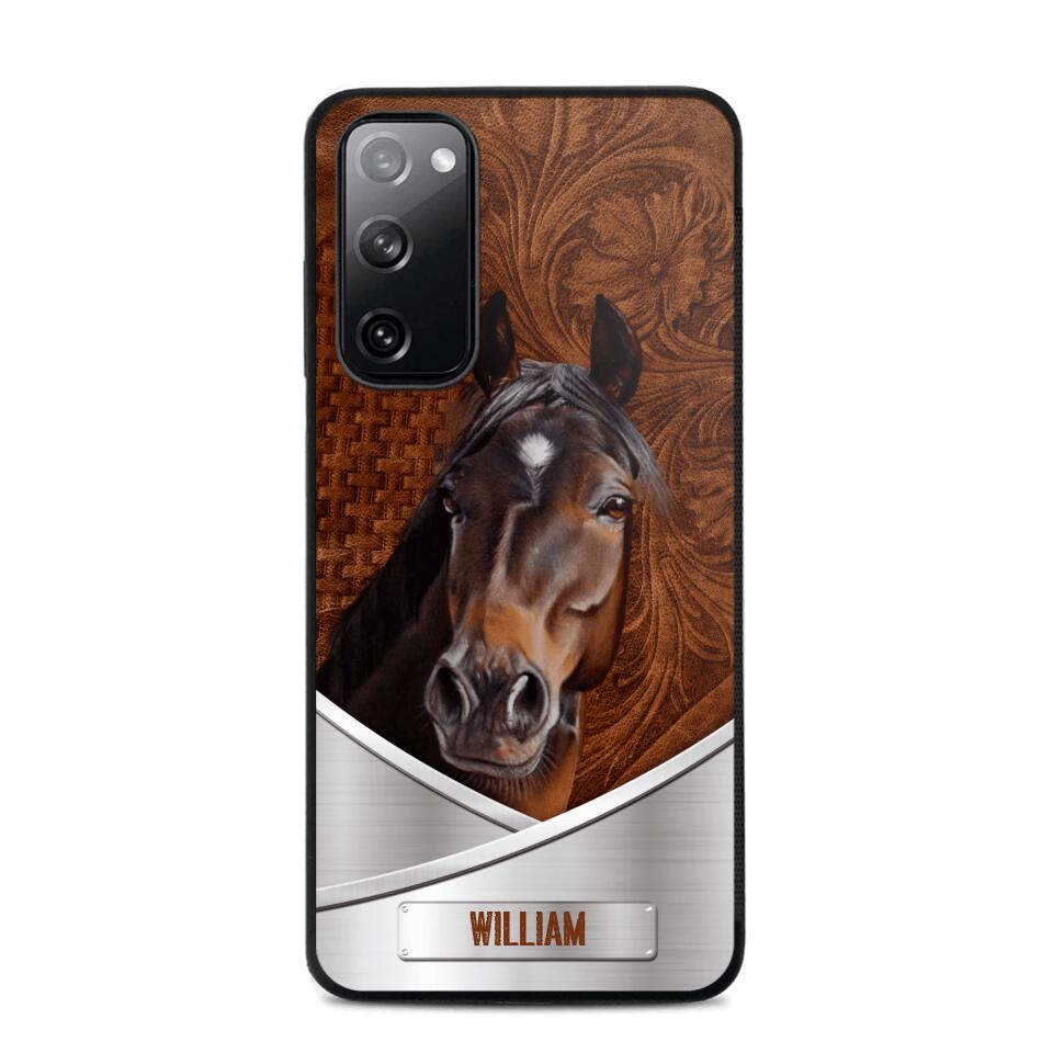 Personalized Horse Lover Phone Case Printed 22JUY-DT05