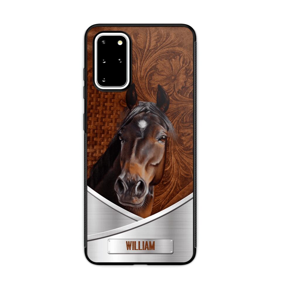 Personalized Horse Lover Phone Case Printed 22JUY-DT05