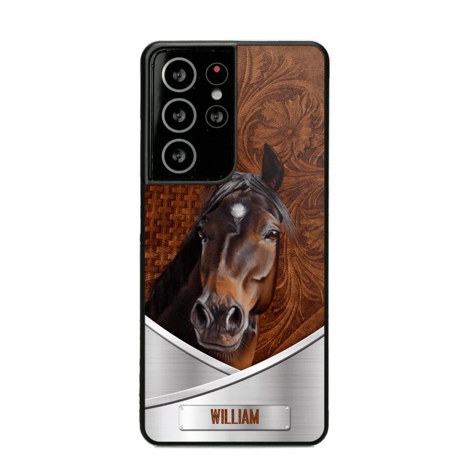 Personalized Horse Lover Phone Case Printed 22JUY-DT05