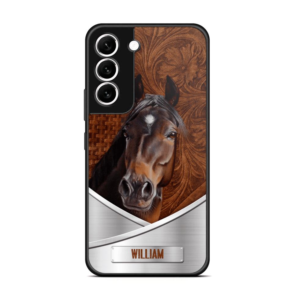 Personalized Horse Lover Phone Case Printed 22JUY-DT05