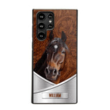 Personalized Horse Lover Phone Case Printed 22JUY-DT05