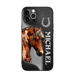 Personalized Horse Lover Phone Case Printed NQDT0607