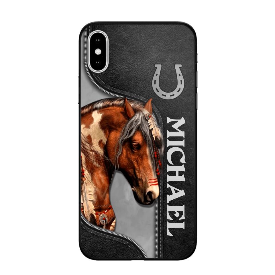 Personalized Horse Lover Phone Case Printed NQDT0607