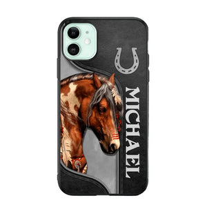 Personalized Horse Lover Phone Case Printed NQDT0607