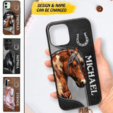 Personalized Horse Lover Phone Case Printed NQDT0607