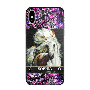 Personalized Horse Lover Phone Case Printed 22JUY-HY06