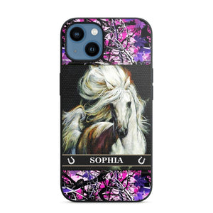 Personalized Horse Lover Phone Case Printed 22JUY-HY06