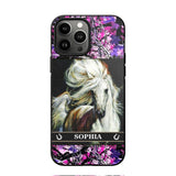 Personalized Horse Lover Phone Case Printed 22JUY-HY06