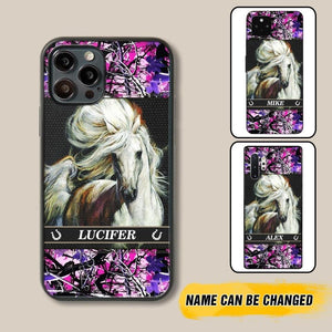 Personalized Horse Lover Phone Case Printed 22JUY-HY06